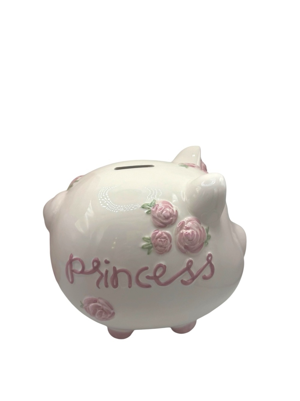 New Baby Girl Piggy Bank “Princess” By Baby Essentials - Picture 6 of 16